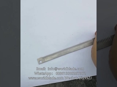 Embalagem Pulverizador de faca de corte com material HSS para máquina de embalagem