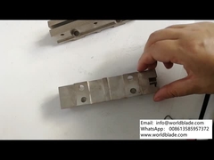 Op maat gemaakte, allerlei soorten afdichtende kaken voor kussensakken Verpakkingsmachines Machinery Parts for Various Products