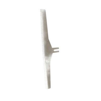Fixed Blade Tooth Knife with Tear Notch Packaging Machinery Part for Knife Blade Packing Machine