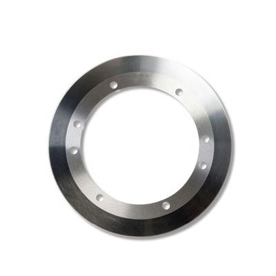 Size 45mm-450mm Tungsten Carbide Blades Corrugated Paper Slitting Knives