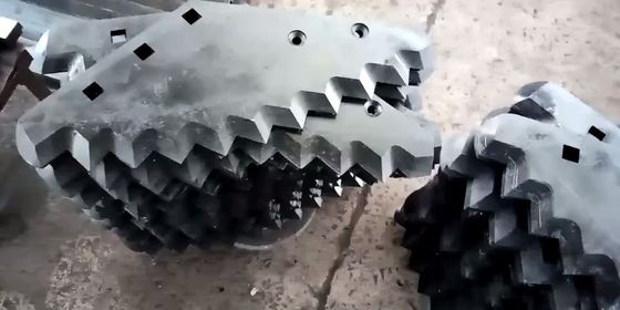 Blade Shredder for Plastic Recycling High Quality Plastic & Rubber Machinery Parts