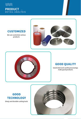 New Condition Industrial Blade Cutting Machine Circular Disc Knife for Stainless Steel Coil Slitting with Motor Gear