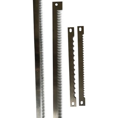 New Condition Serrated Knife/Blades for Packing Machines for Bagging and Cutting Blades with Tear Tony Point