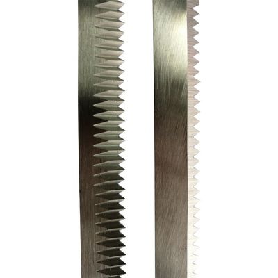 New Condition Serrated Knife/Blades for Packing Machines for Bagging and Cutting Blades with Tear Tony Point