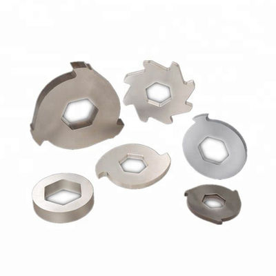 SKD-11 Single Shaft Shredder Blades Plastic Crusher Blade Size Customized