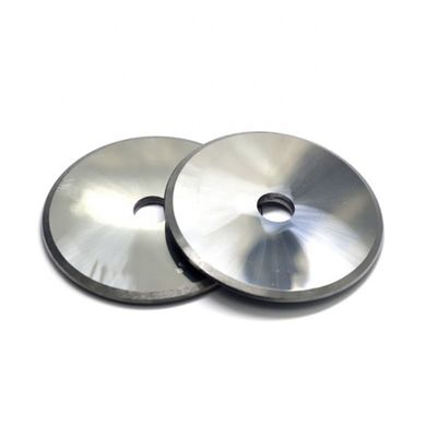 Tungsten Carbide Steel Circular Slitting Blade Industrial round Cutting Knife for Cloth Cutter
