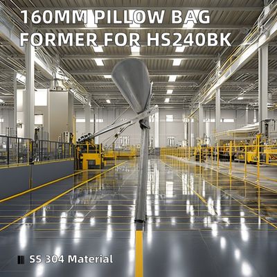 160mm Film Width Pillow Type Bag Former For Packing Machines Industries