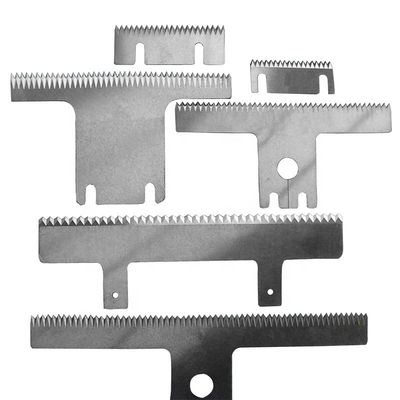 HSS Serrated Knives Back Blades Cutter for Food Packets Packaging