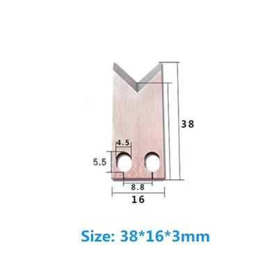 U Shape And V Shape Cutting Blade HSS Industrial Wire Cutting Blades High Precision