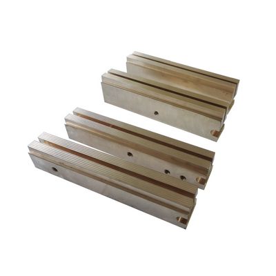 Cutomized 3 Side Seal Sealing Jaws Packaging Machines Parts High Efficiency