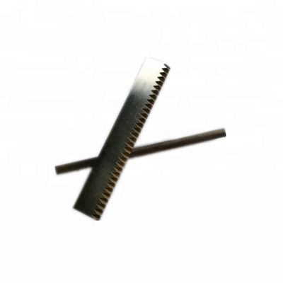 Zig Zag Cutting Blade Packaging Knife for  Food Bags with Anvil Knife