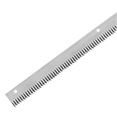 ISO9001 Serrated Tooth Industrial Knife Blades For Packaging Machine