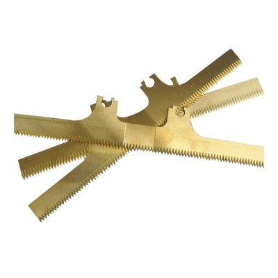 Customised HSS Straight Shaped Packing Machine Blade HRC48-66 Hardness