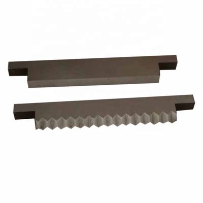 OEM Zigzag Cutting Knife Flowing Wrapping Machine Knives HRC62-68 Hardness